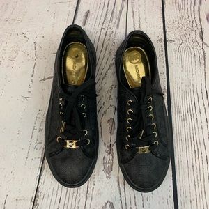 Michael Kors Women’s Sneakers Gold Hardware